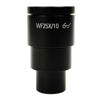 JOEBO Microscope Kit 1pcs 25X 30X Eye Point Wide Stereo Microscope Eyepiece Mounting Size 30mm Microscope Lens Adapters (Color : WF25X-10mm)