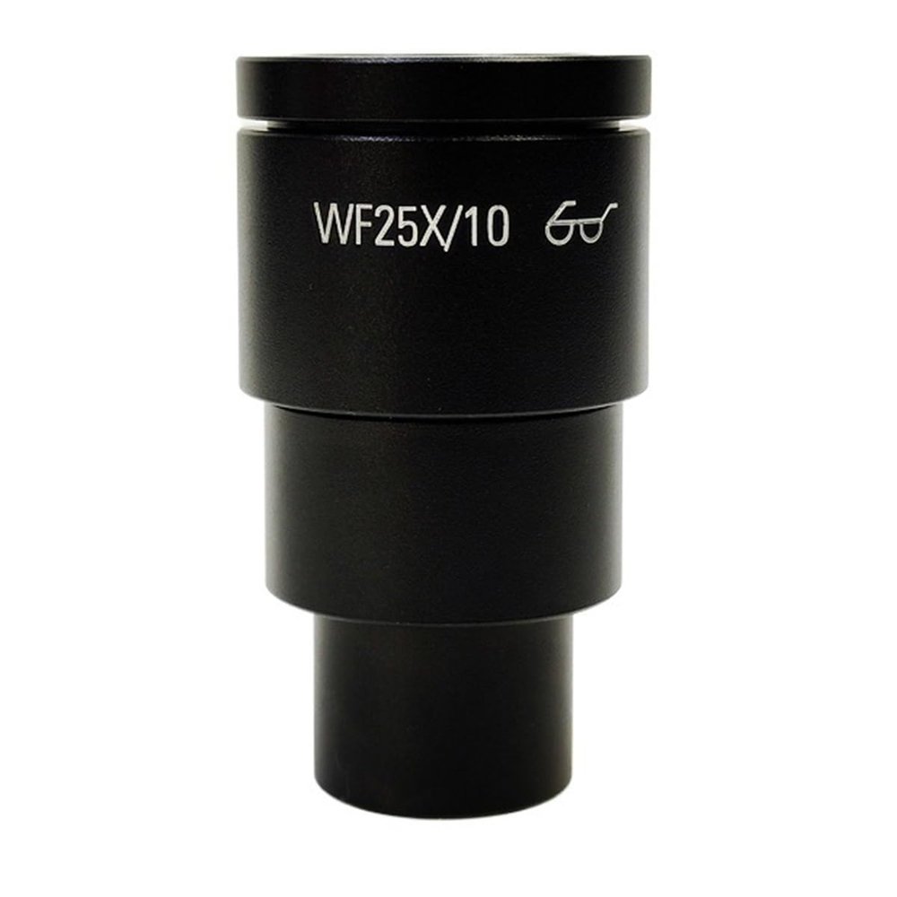 JOEBO Microscope Kit 1pcs 25X 30X Eye Point Wide Stereo Microscope Eyepiece Mounting Size 30mm Microscope Lens Adapters (Color : WF25X-10mm)