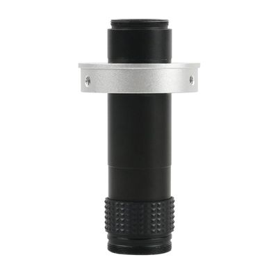 Joebo Microscope Kit 130X 260X Adjustable Continuous Big Visual Field Long Zoom C Mount Lens for Video Microscope Camera Microscope Lens Adapters (Color : 50mm 130X A)