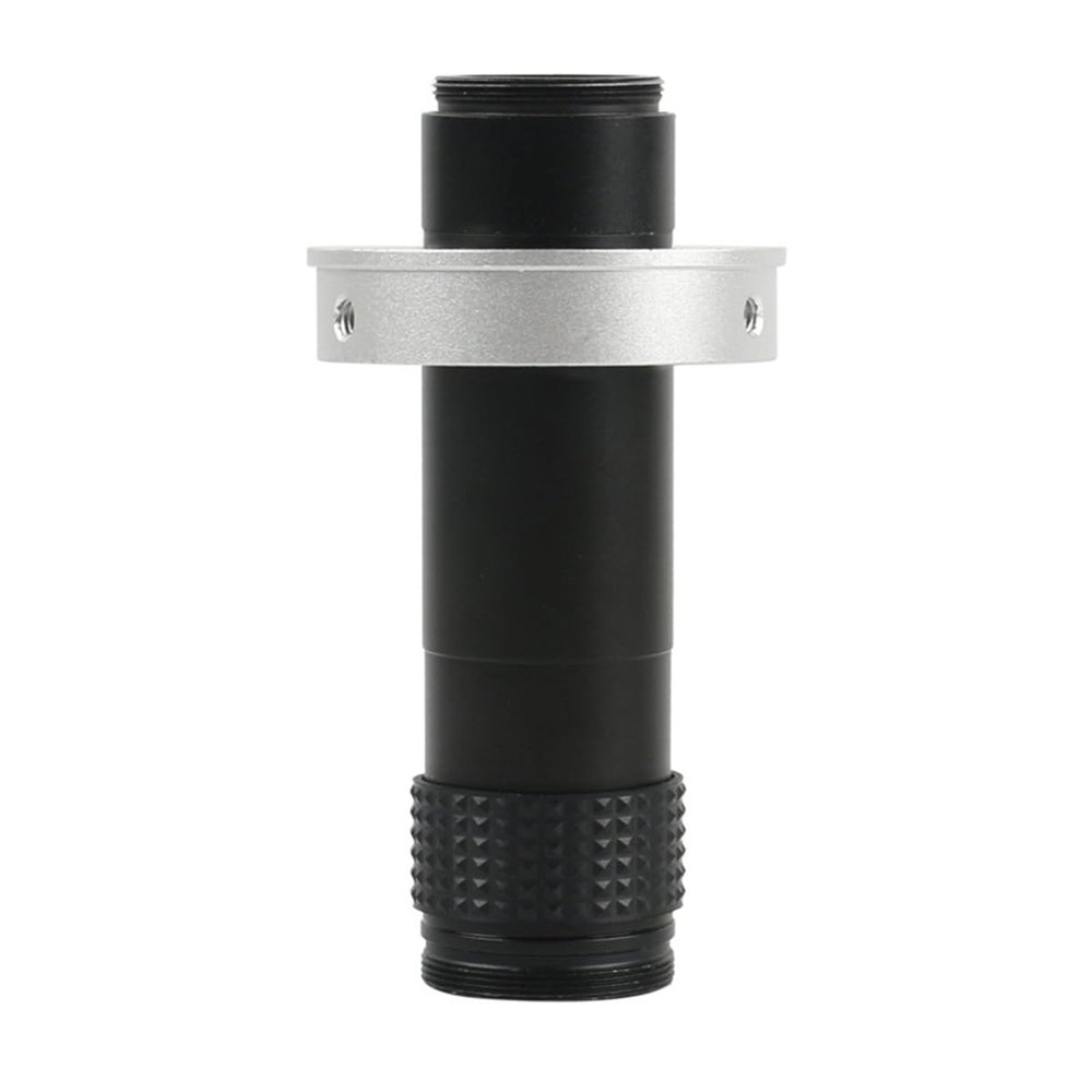Joebo Microscope Kit 130X 260X Adjustable Continuous Big Visual Field Long Zoom C Mount Lens for Video Microscope Camera Microscope Lens Adapters (Color : 50mm 130X A)