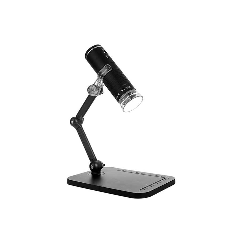 Joebo Microscope Kit 50x-1000x Handheld Digital Microscope, with Flexible Stand Microscope Lens Adapters