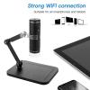 Joebo Microscope Kit 50x-1000x Handheld Digital Microscope, with Flexible Stand Microscope Lens Adapters view 2