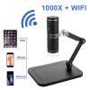 Joebo Microscope Kit 50x-1000x Handheld Digital Microscope, with Flexible Stand Microscope Lens Adapters view 4