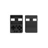 MIGOTODA Silicone Case with Lanyard for Miyoo Mini Handheld Game Console - Model US-H2-N18 (Black) view 1
