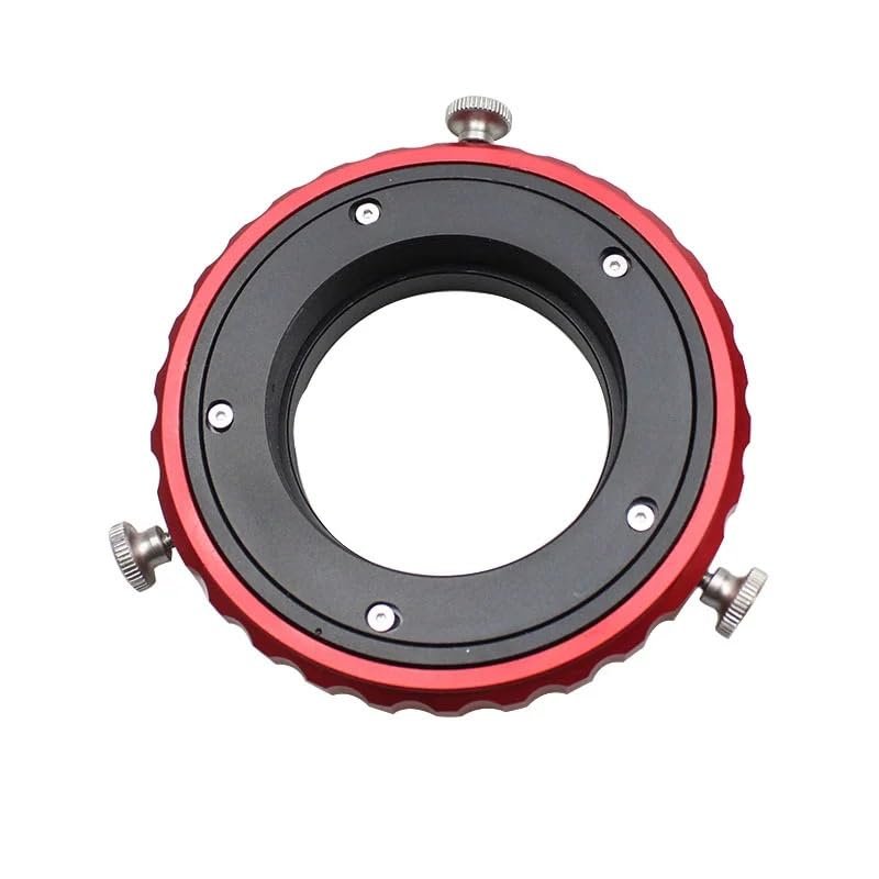 AMNOUR M42 M48 M54 Camera Adjuster CAA 360 Degree Rotator 3-in-1 Microscope Telescope Photography Angle Adjuster (Color : M54 Set)