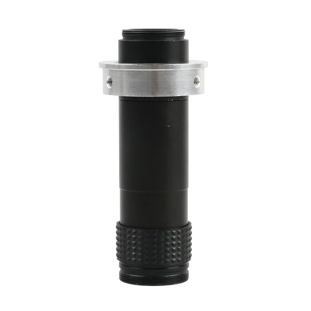 JOEBO Microscope Kit 130X 260X Adjustable Continuous Big Visual Field Long Zoom C Mount Lens for Video Microscope Camera Microscope Lens Adapters (Color : 40mm 260X B)