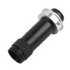 JOEBO Microscope Kit 130X 260X Adjustable Continuous Big Visual Field Long Zoom C Mount Lens for Video Microscope Camera Microscope Lens Adapters (Color : 40mm 260X B) view 4