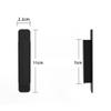 Cabinet knobs,Adhesive Glass Door Handle,2pcs Self-Adhesive Door and Window Sliding Auxiliary Handle Plastic Grab Bar Levers Cabinet Drawer Window Knobs No Punching Furniture Cabinet Closet Wardrobe B view 2