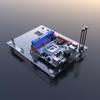 DIY Acrylic Open Frame PC Case for ITX Motherboards  Gaming & Test Bench Rack for PC Builds view 1