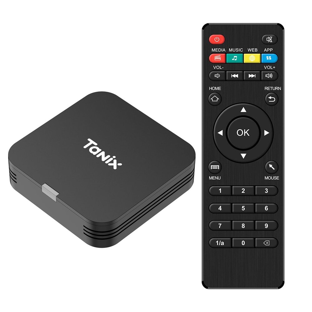 Android TV Box 10.0, Android Box 2GB RAM 16GB ROM, H313 Quad-Core Android Box, Support 2.4G WiFi, 4K Smart Mini TV Box Compact Size