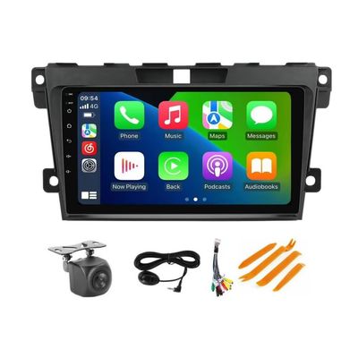 8Core 2+32GB 9" IPS Touch Screen Android Car Stereo for Mazda CX-7 CX7 2008-2015 Car Radio Built-in Car-Play Android Auto GPS Navigation Dash Kit