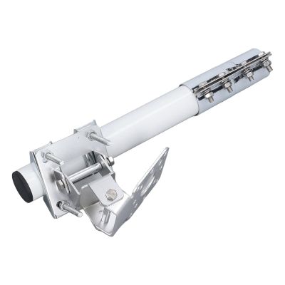 Mounting Kit, V2 Adjustable Rectangular Dish TV Antenna Mount Wall Pole Roof Mounting Kit, for Wall Eave Roof Mounting