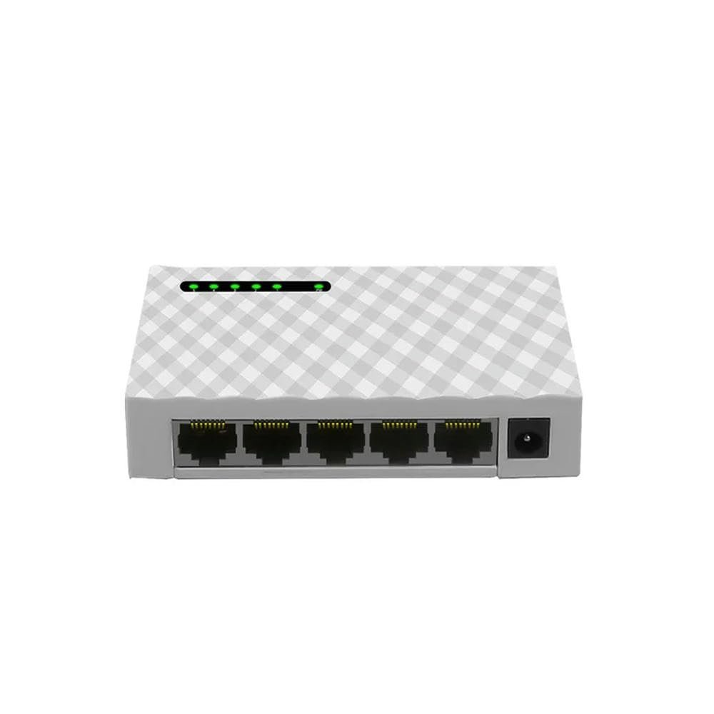 DirectNine Basics for DW-SW7530-T5 5 Port 10/100/1000Mbps Gigabit Switch HUB LAN Ethernet Desktop Network Adapter w/Protection SPD, 6924023105716