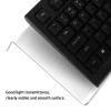 Acrylic Laptop Stand, Transparent Monitor Stand Keyboard Stand Riser Clear Computer Monitor Stand for Laptop PC Printer Computer for Office Home School view 3