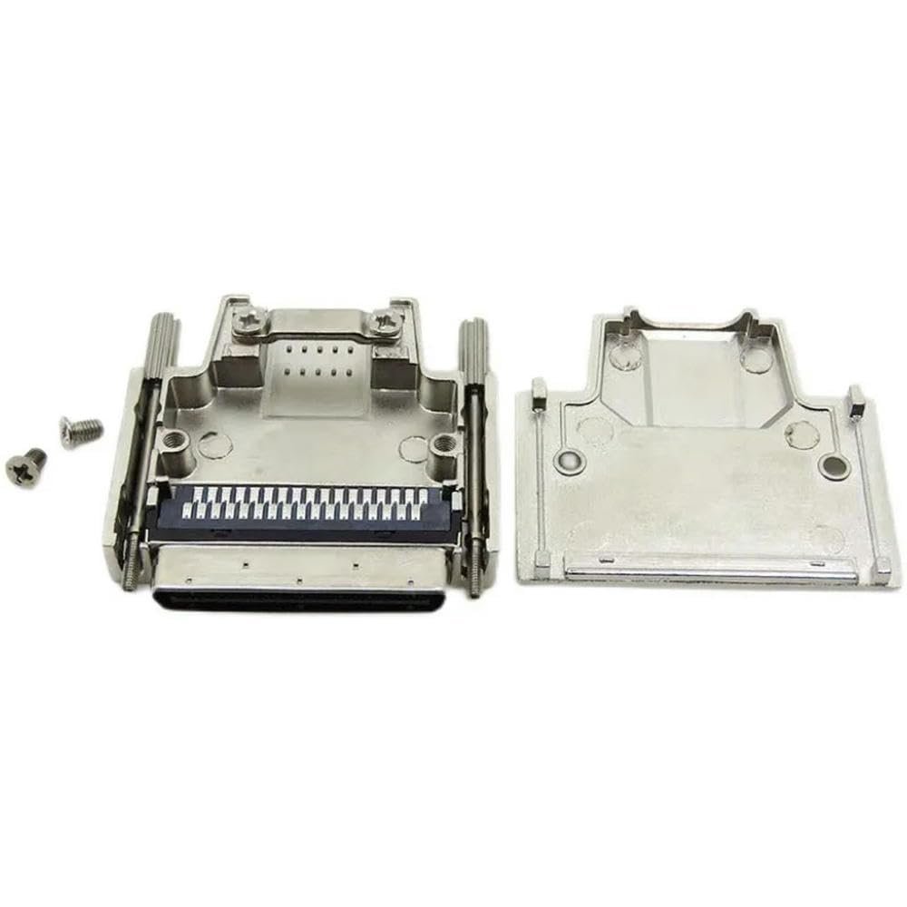 DirectNine Basics for SCSI VHDCI68 VHDCI 68P V68 V.68 68 Male Metal Shell Adapter Connector, 6924023106614