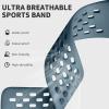 Getino Compatible Fitbit Charge Bands - Breathable Sport Strap for Women & Men, Adjustable Wristbands for Fitbit Charge 5/6, Steel Blue view 3