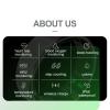 ciciglow Smart Ring Health, Lightweight Fitness Ring, Smart Ring for Man and Women, Sleep Status Body Temperature Health Data Detection (#7) view 2