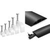 Bates- Cable Clips with Steel Nail and Floor Cord Cover view 1