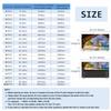 Indoor TV Cover with Light Luxury Seaside Scenery Printed,Soft Monitor Cover for 43'' 55'' 65'',Display Protective Cover Cloth for Wall Hanging Curved Screen(Size:85/86in,Color:A) view 3