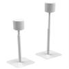 FLEXSON Essentials Adjustable Floor Stands for Sonos Era 100 (White, Pair) view 1