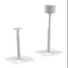 FLEXSON Essentials Adjustable Floor Stands for Sonos Era 100 (White, Pair) view 2