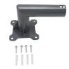 Wall Mounting Kit, Weather Satellite Internet Pole Mount, Roof Mount Adapter for V2, Installation on Eaves Wood Brick Concrete Wall view 2