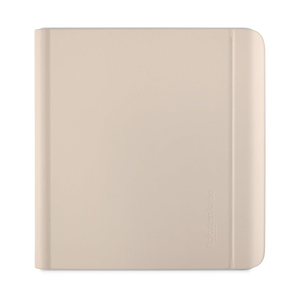 Kobo Libra Colour SleepCover Case | Sand Beige Notebook | Sleep/Wake Technology | Built-in 2-Way Stand | Vegan Leather | Compatible with 7 Kobo Libra Colour eReader