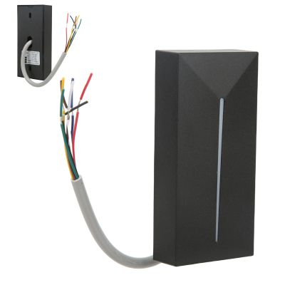 Wiegand 26/34 Bits Card Reader, IP68 Waterproof Card Access Reader Proximity Reader for Door Access Control Proximity IC Card Reader