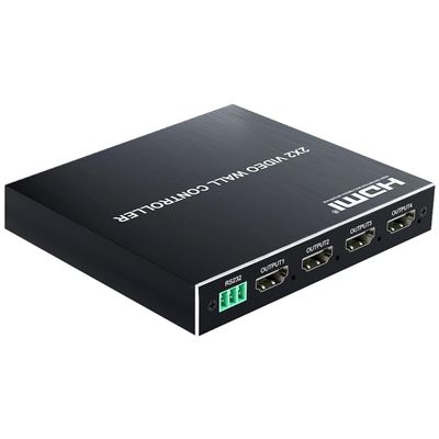 2x2 HDMI DVI Video Wall Controller 1080P HDMI Video Image Processor with RS232 1x2, 1x3, 1x4, 2x1, 3x1, 4x1, 2x2 Multi Screen Processor 4 TV Splicing Box Splicer 180 Flip with Audio