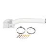 Antenna Wall Mounting Kit, J Pole Mount for V2, Wall Roof Installation Pole Bracket Ethernet Adapter with Adjustable End Angle view 1