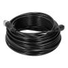4 Pin Car Camera Cable Portable Anti Interference PVC Video Extension Cable Metal Screw Design Car Monitor Cable for Car Truck Bus Monitor (15m/49.2in) view 2