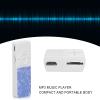 64GB High Fidelity Slim Multifunction MP3 Player with Lossless Sound for Music Lovers (Blue) view 3
