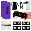 EasyMicro LED Lighted Pocket Microscope 60-120X Magnification Purple Color view 1