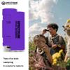 EasyMicro LED Lighted Pocket Microscope 60-120X Magnification Purple Color view 2