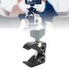 Beufee Camera Clamp Mount Monitor, Multi Function Clamp with 1/4in and 3/8in Adapter Screw Hole for Photography Studio Video Camera Lighting view 2