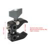 Beufee Camera Clamp Mount Monitor, Multi Function Clamp with 1/4in and 3/8in Adapter Screw Hole for Photography Studio Video Camera Lighting view 4