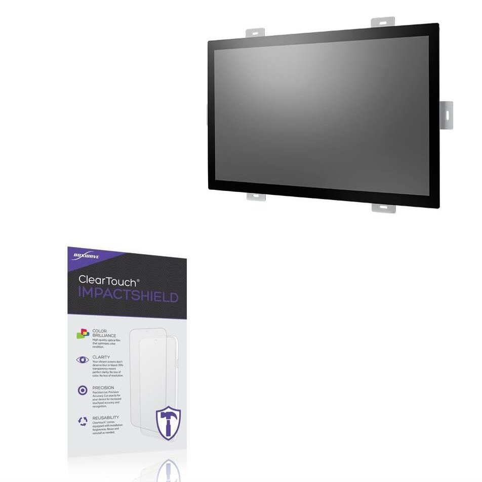 BoxWave Screen Protector Compatible with Advantech UTC-215F - ClearTouch ImpactShield (2-Pack), Impenetrable Screen Protector Flexible Film