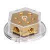 Distribution Block Ground Wire Negative Splitter Power Audio Holder Car Audio Amp Applicable Vehicle view 4