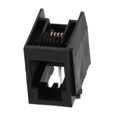 Molex 95009-7661 Modular Connector, Modular Jack, 1 x 1 (Port), 6P6C, Cat3, Through Hole Mount - Pack of 30