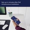 Amazon eero PoE Gateway and 3 eero PoE 6 - Ceiling/wall-mountable dual-band Wi-Fi 6 access point view 3