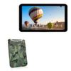 BoxWave Case Compatible with Portkeys LH7H - Camouflage SlipSuit, Slim Design Camo Neoprene Slip On Pouch view 1