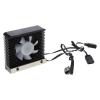 Kcjhagbd Aluminum SSD Heatsink NVME M.2 2280 Drive Radiator Passive Heat Dissipation ARGB 12V 4 Pin Radiator Argb Ssd Heatsink, Black view 3