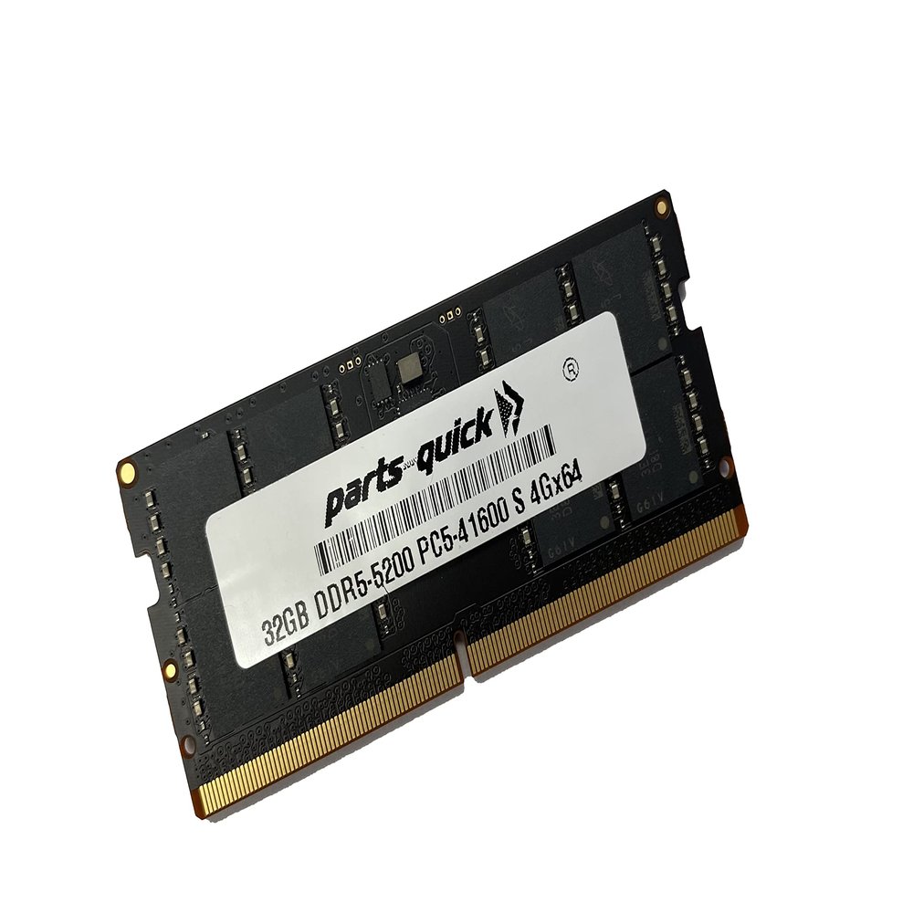 parts-quick 32GB Memory Compatible with HP Z2 G9 Mini Workstation DDR5 5200MHz SODIMM RAM