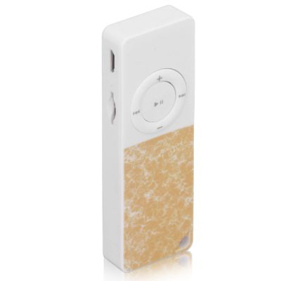 64GB High Fidelity Slim Multifunction MP3 Player with Lossless Sound for Music Lovers (Yellow)