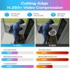 ZOSI 3K Lite 8CH Security Camera System, 5MP 8Channel CCTV DVR with 1TB Hard Drive, 8pcs 1920TVL 1080p Cameras,for 24/7 Recording view 2