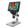JOEBO Microscope Kit G1200 Electronic Digital Microscope, 12MP 7 Inch LCD Screen Microscope Lens Adapters (Color : Without Battery) view 1