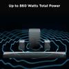 TCL Q85H 7.1.4 Surround Sound Bar with Wireless Subwoofer for Smart TV | Dolby Atmos DTS:X Sound System | 860W Power Bluetooth Home Theater Speaker | App Control & Remote Control | Latest Model view 4