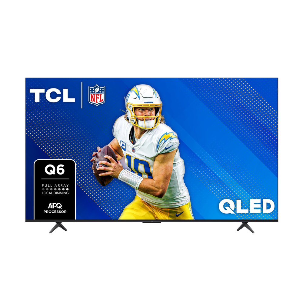 TCL 85-Inch Q68 QLED Pro 4K UHD Smart TV with Google TV (85Q681G, 2024 Model) Dolby Vision, Dolby Atmos, HDR Pro, Game Accelerator up to 120Hz, Voice Remote, Works with Alexa, Streaming Television
