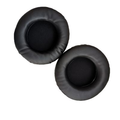 Replacements G1 Ear Pads EarPads Cushions Round Black Earmuffs Repair Parts Cups Kit Pillow Covers Compatible with Bonks G1 Headphones Headse