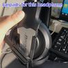Replacements G1 Ear Pads EarPads Cushions Round Black Earmuffs Repair Parts Cups Kit Pillow Covers Compatible with Bonks G1 Headphones Headse view 4